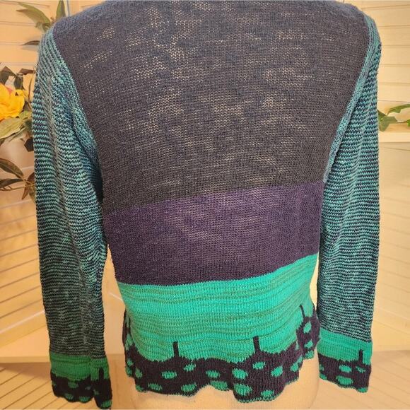 BILL BABER HANDMADE IN SCOTLAND SWEATER SIZE MEDIUM - Picture 3 of 5